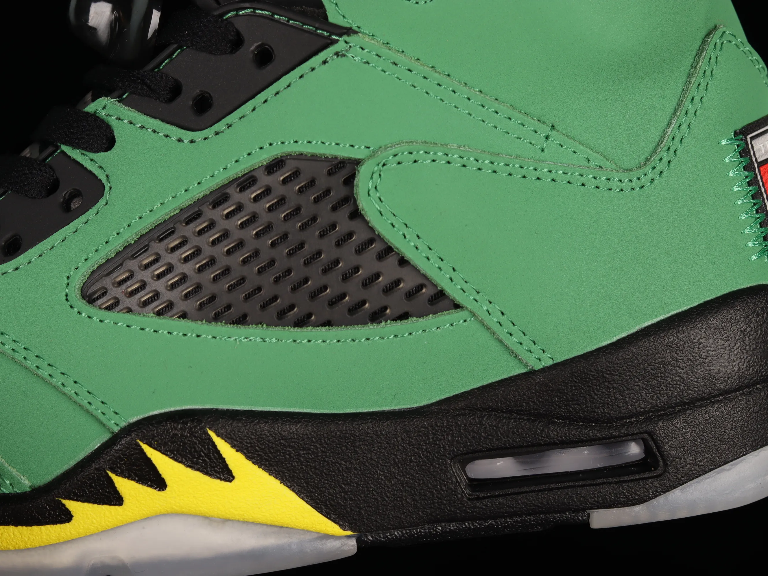 All categories Air Jordan Jordan series basketball shoes Air Jordan 5 Air Jordan 5 SE "Oregon Ducks" AJ5 Joe 5 Oregon Apple Green CK6631-307